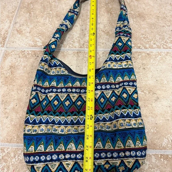 Bohemian Patterned Shoulder Bag - Picture 2 of 5